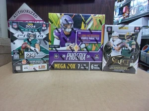 2024 SELECT & PRIZM BLASTER + PHOENIX MEGA FOOTBALL BOX LOT - Picture 1 of 1