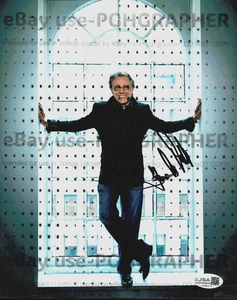 FRANKIE VALLI SIGNED AUTOGRAPHED 8x10 The Four Seasons - Sopranos - J.S.A. Cert. - Picture 1 of 3
