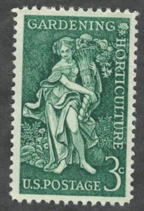 US. 1100. 3c. "Bouniful Earth" Gardening Horticulture Issue. MNH. 1958 - Picture 1 of 1