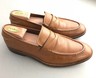 Beckett Simonon Mens Penny Loafers Slip On Brown Leather Casual Size 9.5 