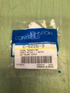 JOHNSON CONTROLS C-5226-3 Pneumatic Signal Transmitter - Picture 1 of 2