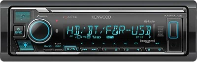 Kenwood KMM-X705 1-DIN Bluetooth Car Stereo Digital Media Receiver