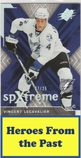 2007-08 Upper Deck SPx SPXtreme Spectrum #X41 Vincent Lecavalier #/25 052-E