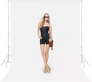 Photo Backdrop 10FTX10FT, White Backdrop for Photoshoot Background Photography - Picture 1 of 12