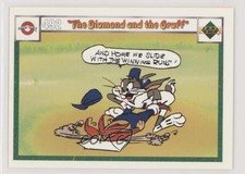 1990 Upper Deck Comic Ball Bugs Bunny The Diamond and Gruff Squeeze Play #492