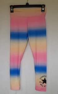 Converse Girls High Rise Sunny Oasis Leggings M - Picture 1 of 7
