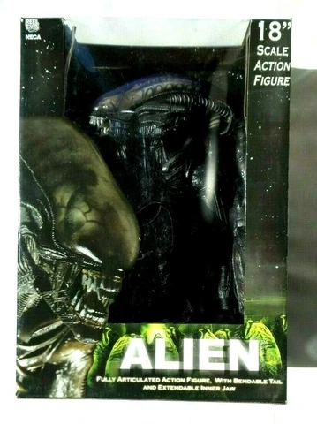 ALIEN 18" Scale Action Figure NECA Reel Toys 2008 Fully Articulated Cover