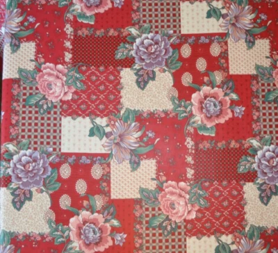 27 YDS AVAIL STANLEY KING 100% COTTON CHINTZ Vintage Curtain Fabric - Image 1 of 4