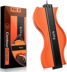 Contour Gauge (12 Inch) with Lock Profile Tool, Super Contour Duplicator Men Gif - Picture 1 of 12