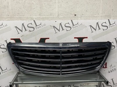 GENUINE MERCEDES BENZ W222 S CLASS 2016 FRONT BONNET GRILLE GRILL A2228800583 - image 1 of 4