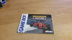 Ferrari Grand Prix Challenge Anleitung Manual Nintendo Gameboy - Bild 1 von 1