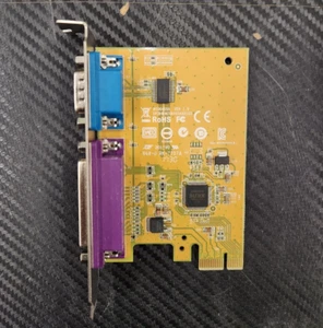 Dell Sunix SUX-MIO5469A PCI-Express Seriell & LPT1 Expansion Board 94V-0 RK-7707A - Bild 1 von 3