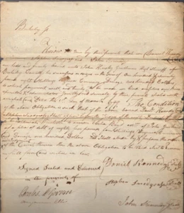 US EMBOSSED REVENUE RM 245  ON PENAL BAIL   BOND  DATED  3/1/1799 - Picture 1 of 3