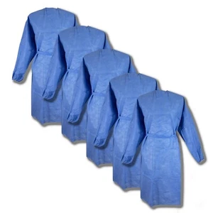 Full-Back Isolation Hospital Gowns Lvl 2 Cardinal Health 10X Free USA Shipping - Picture 1 of 9