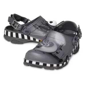 Nightmare Before Christmas Jack Zero Glows in Dark Erwachsene Clogs Crocs Gr. M5/W7 - Bild 1 von 8