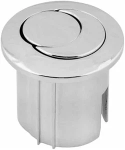 Roca AH0001800R Dual Flush Chrome Push Button - Threaded Rods, Short Body D2D Ne - Picture 1 of 4