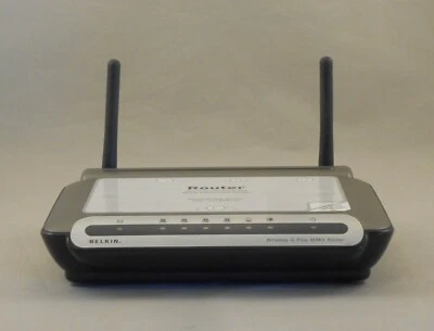 Belkin F5D9230-4 G+ MIMO Wireless 4-Port Router - Image 1 of 4