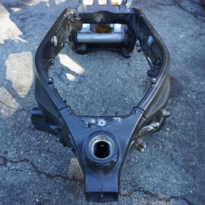 09-14 BMW S1000RR MAIN FRAME CHASSIS BLACK STRAIGHT *NO DENTS* - Picture 1 of 4