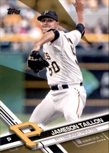 2017 Topps Jameson Taillon #d /2017 Gold Parallel Insert PWE Pirates #323 - Picture 1 of 2