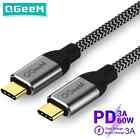 QGeeM USB 3.1 Gen2 USB C to USB C Cable 10Gbps 60W PD 4K 60Hz Fast Charge