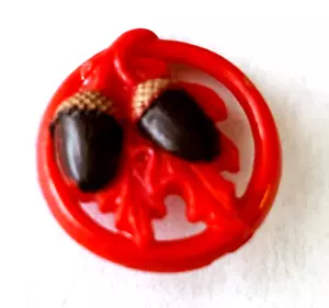 Vintage Plastic Acorn Button - Picture 1 of 2