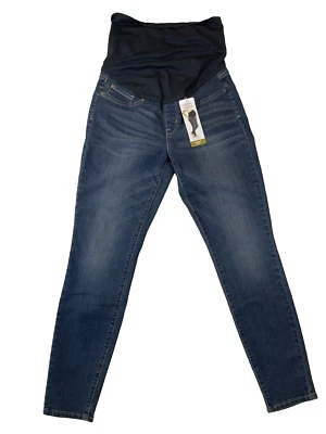Levi's Jeans Casual Maternity Skinny Fit Denim Jeans Women's Large Blue - Image 1 of 4
