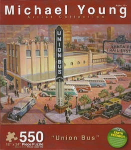 Collezione Airtist: Union Bus Puzzle 550 Pezzi - Michael Young - Foto 1 di 1