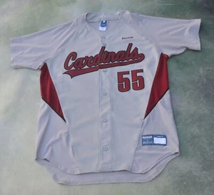 Vintage RARE Reebok MLB St. Louis Cardinals #55 Jersey Size L. - Picture 1 of 8
