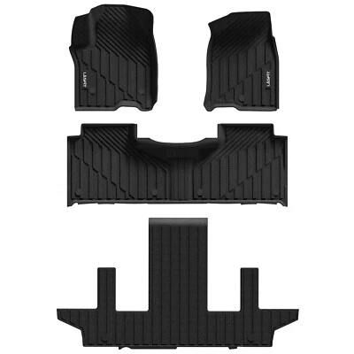 Floor Mats for Chevrolet Suburban / GMC Yukon XL 2021-2025 Custom TPE Full Set - Изображение 1 из 4