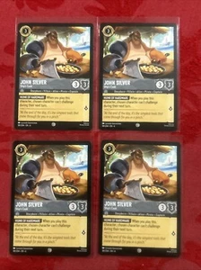 4x Lorcana Azurite Sea - John Silver - Ship's Cook - 181/204 - x4 - Picture 1 of 7