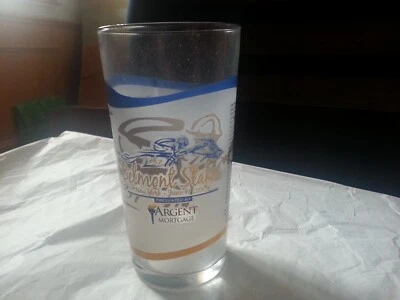 2005 - 137th Belmont Stakes glass in MINT Condition - Image 1 of 4