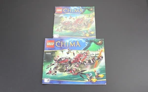Lego Chima : The Power of the CHI Cragger's Command Ship 70006 Instructions Only - Picture 1 of 3