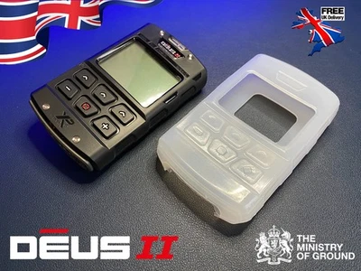 THE MINISTRY OF GROUND XP DEUS 2 METAL DETECTOR REMOTE CONTROL SILICONE CASE / COVER / PROTECTOR