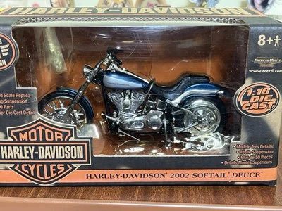 Harley Davidson Softail Deuce “Rc Ertl” 1:18 Nuova - Immagine 1 di 4