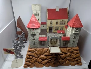 Playset Cavalieri Castello di Re Artù Grande Vintage. Made in Germany n. 531. Senza scatola - Foto 1 di 9