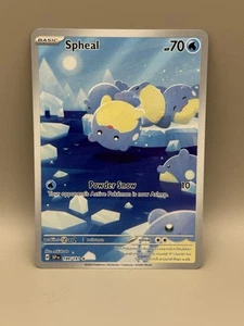Spheal 199/191 Illustration Rare Holo Pokemon Karte Wogende Funken NM - Bild 1 von 2