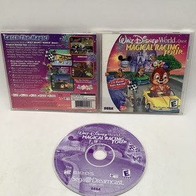 Walt Disney World Quest: Magical Racing Tour (Sega Dreamcast, 2000) Complete CIB