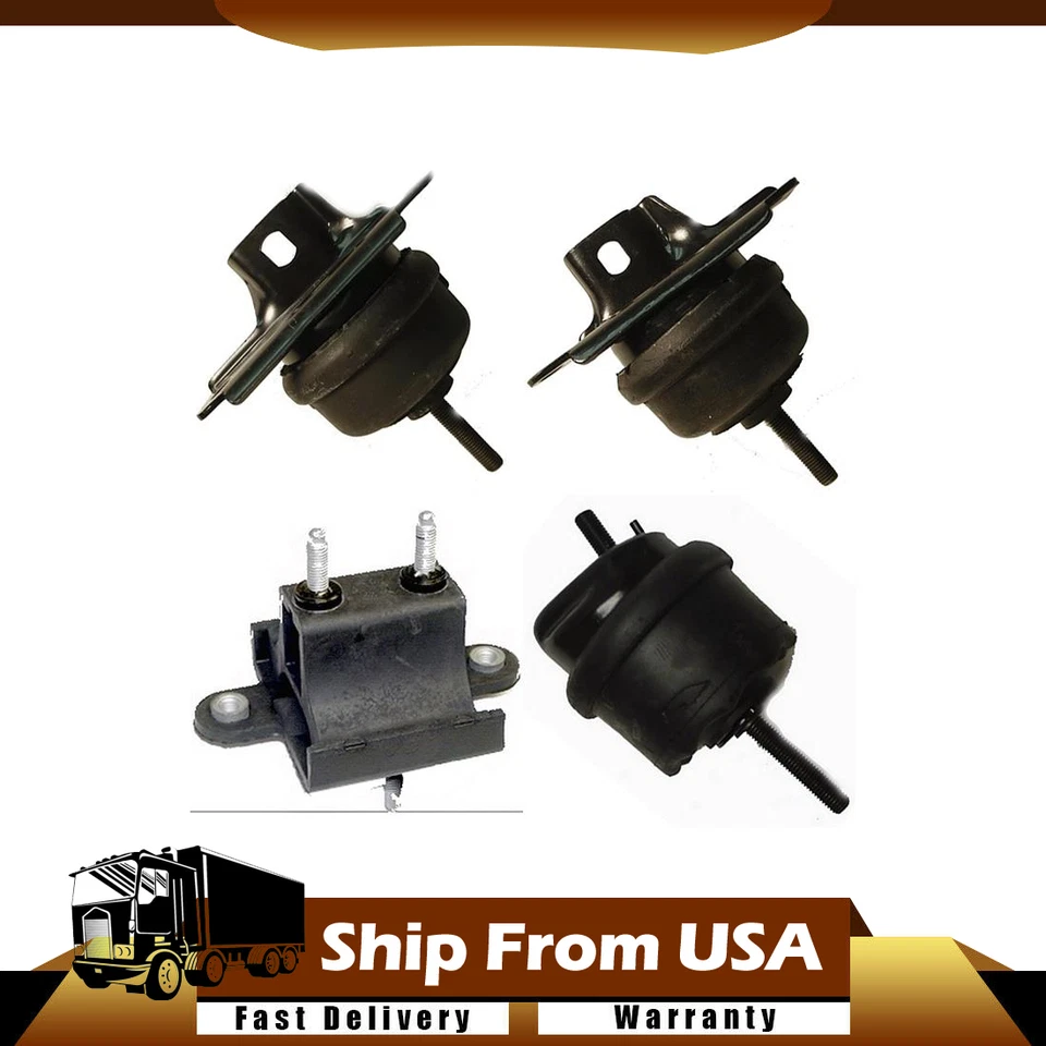 Soportes de motor de transmisión automática Anchor 4X para Cadillac Deville V8 00-05 4,6 L Foto 1 de 4