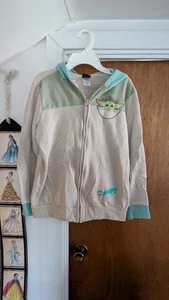 STAR WARS MANDALORIAN GROGU THE CHILD BABY YODA KIDS HOODIE SIZE 12/14 - Picture 1 of 5