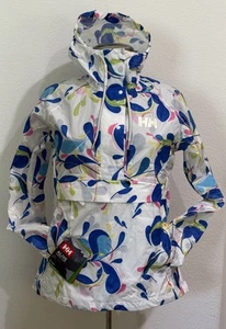 NEW HELLY HANSEN WOMEN'S Packable Anorak Rain Jacket ~ Water Repellent Sz S/P - Picture 1 of 10