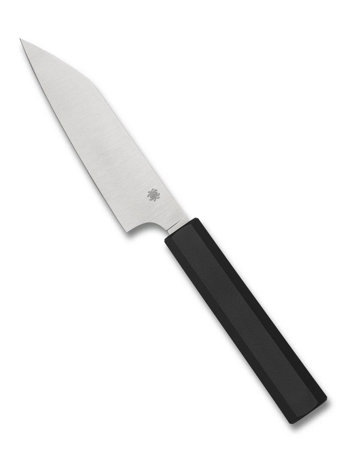 Spyderco Culinary Murray Carter Minarai Petty Knife K15PBK Black Poly BD1N Blade - Image 1 of 1