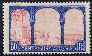 REF 263-3-N°:263- centenaire de l'Algérie VARIETE RE au lieu RF inferieur droit - Picture 1 of 2