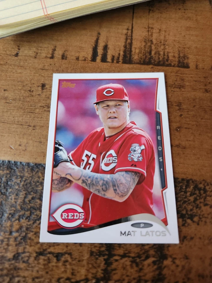 2014 Topps MLB Mat Latos 597 - Image 1 of 1