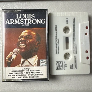 LOUIS ARMSTRONG - ALL STARS Cassette Album - Imagen 1 de 2