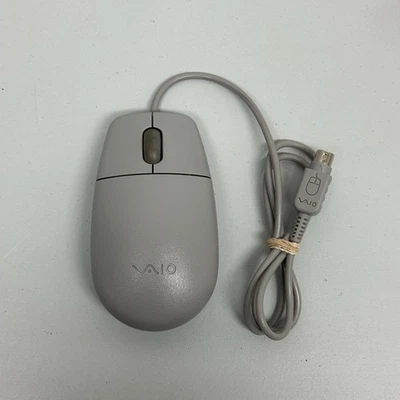 Sony Vaio Wired PS/2 Two Button Computer Mouse P/N 177220741 Genuine OEM - Image 1 of 4
