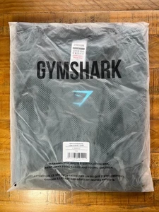 EN MANO! Camiseta manga larga sin costuras Gymshark Onyx 5.0 - negra/azul marca - L - Imagen 1 de 8