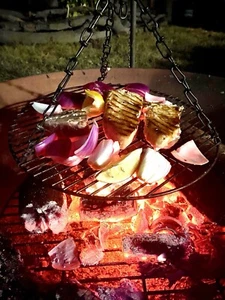 Open Fire Cooking Swing Arm Grill - Picture 1 of 12