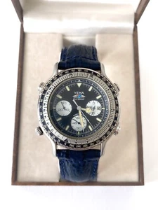 YEMA Flygraf Uhr Chronograph Quarz Ref. 1165 Gehäuse N8 - 1990er Jahre - Bild 1 von 16