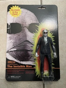 Figura exclusiva NYCC 2024 NECA Universal Monsters EL HOMBRE INVISIBLE brilla sin usar, en caja - Imagen 1 de 1
