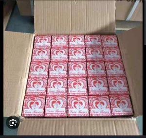 Bulk Love Roses Glass Tubes – 48 Boxes of 36 – 1728 Total Tubes - Picture 1 of 4